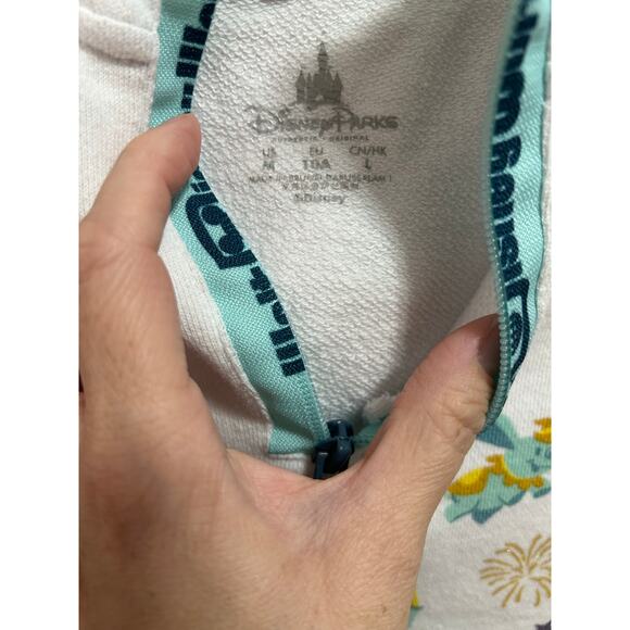Walt Disney World Authentic Original Girls Hoodie Size M 1971 Commemorative - Picture 4 of 7